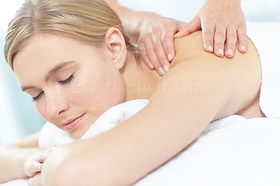 Enjoying a relaxing massage