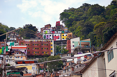 The slums of Brazil