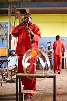 The art of glassblowing