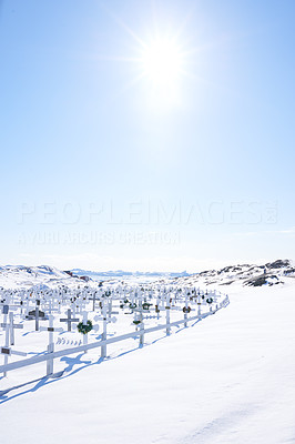 Churchyard in Greenland
