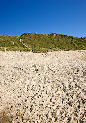 The west coast beach of Jutland, Denmark