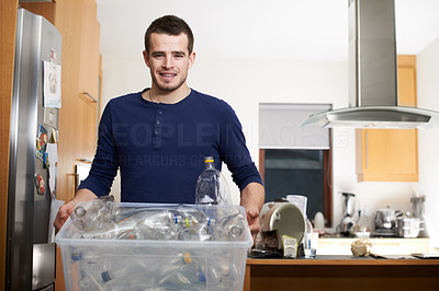 He\'s passionate about recycling