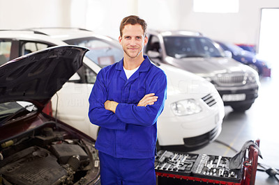 Owning his own business is so rewarding - Auto shop