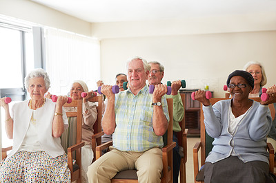 Chair exercises for the elderly