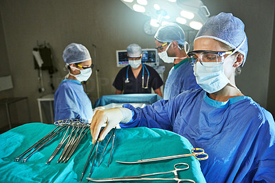 Taking charge of a surgical procedure