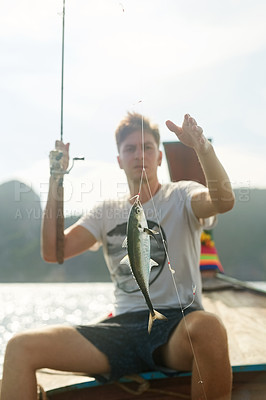 He enjoys fishing on the weekends