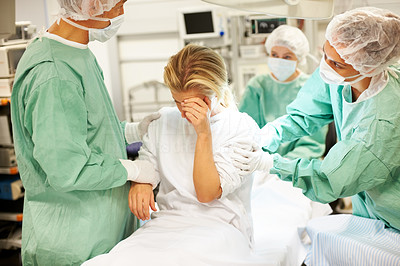 Anesthesia drowsiness before the operation starts