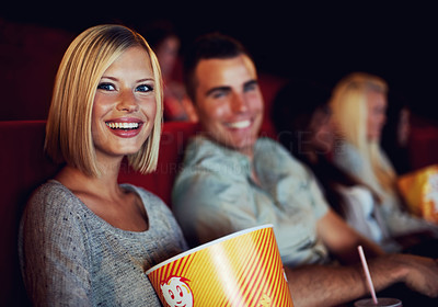 Enjoying a movie with my man