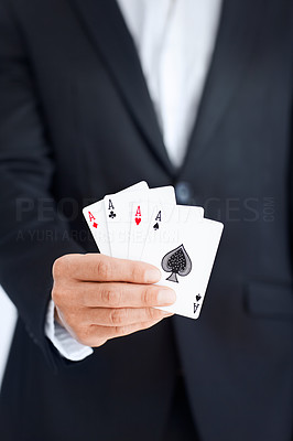 He\'s holding all the cards