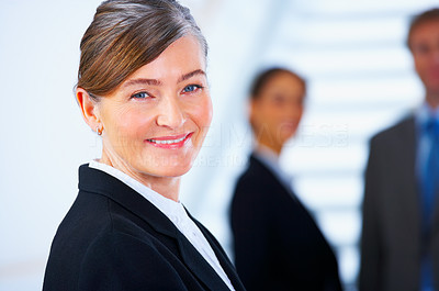 Senior executive business woman