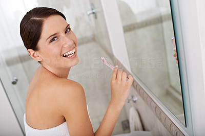 She\'s all about dental hygiene