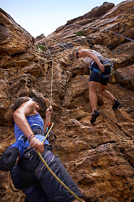 It\'s all about trust - belaying
