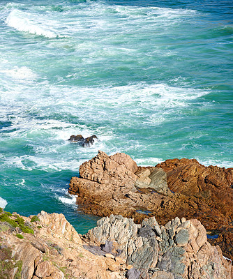 Rocky coastline of the Western Cape