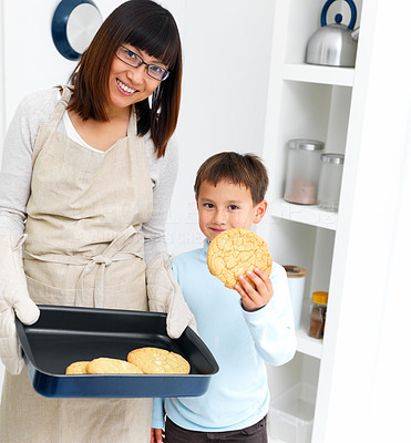 Some quality time making mom\'s best cookies