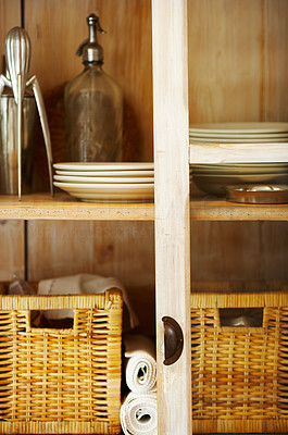 Close-up of classy cupboard