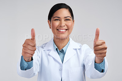 Two thumbs up for science