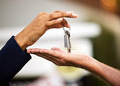 Handing over the keys is the last thing to do