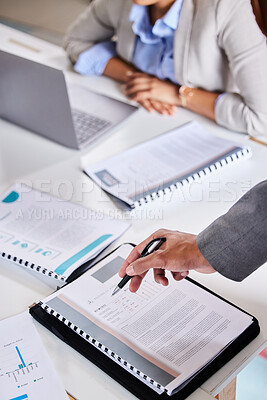 Buy stock photo Shot of a businessman looking at paperwork in an office
